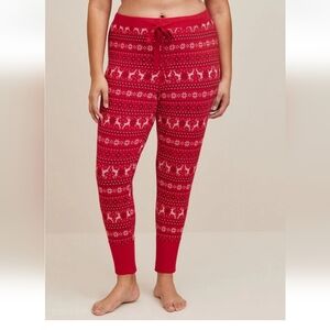 NWT Torrid Foxy Full-Length Sleep Legging Size 2/2X/18-20 Winter Christmas